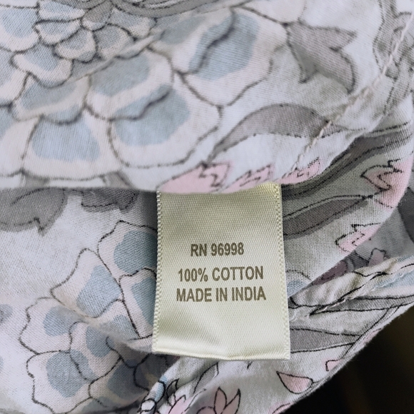 Exclusively For Signals Asymmetric Top Womens Plus 2X Floral Tapestry Bohemian - Picture 6 of 10